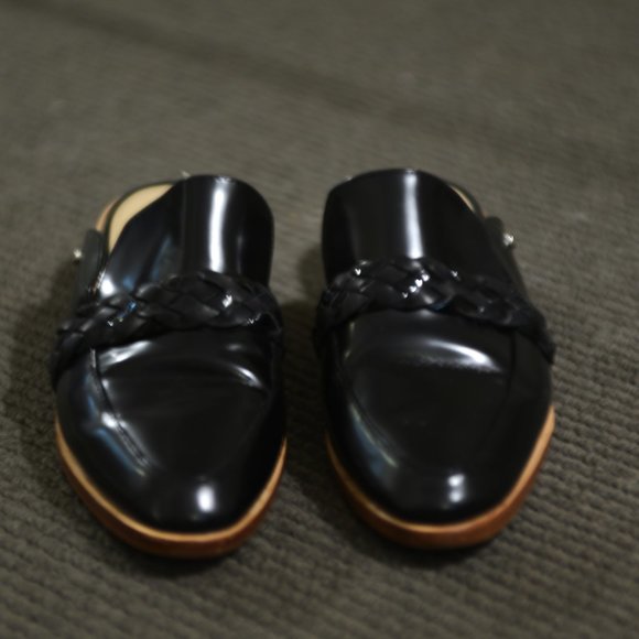 MIMCO l Black Patent Leather Slides/Mules - Size 38 - Picture 5 of 8